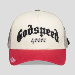 FOREVER TRUCKER HAT (White/Red)