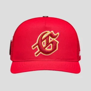 LOGO TRUCKER HAT (RED/YELLOW)