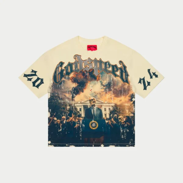 God Speed V.O.D 2024 T-Shirt (Bone)