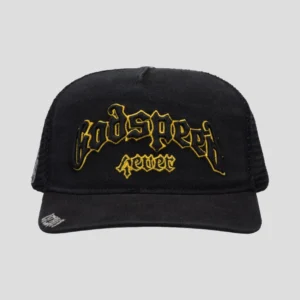 FOREVER TRUCKER HAT (VINTAGE BLACK/YELLOW)