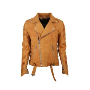 Moto Jacket Camel