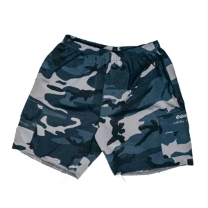 Cargo Shorts – Blue Camo