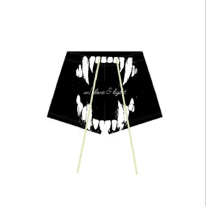 Jaw Drop Shortie – Black