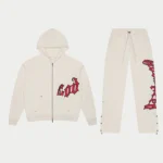 OG Logo Sweatsuit V2 (Bone Red)